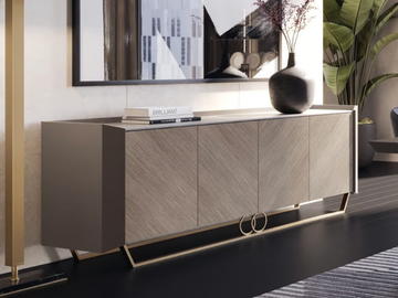 ROBERTO BARNINI - Honeycomb sideboard with doors by Barnini Oseo - view 2